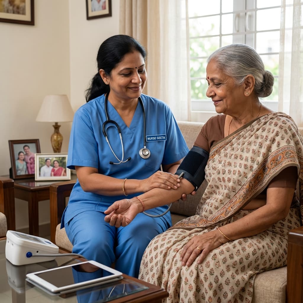 Professional Nursing - Dhanvantri Seva medical expertise slide