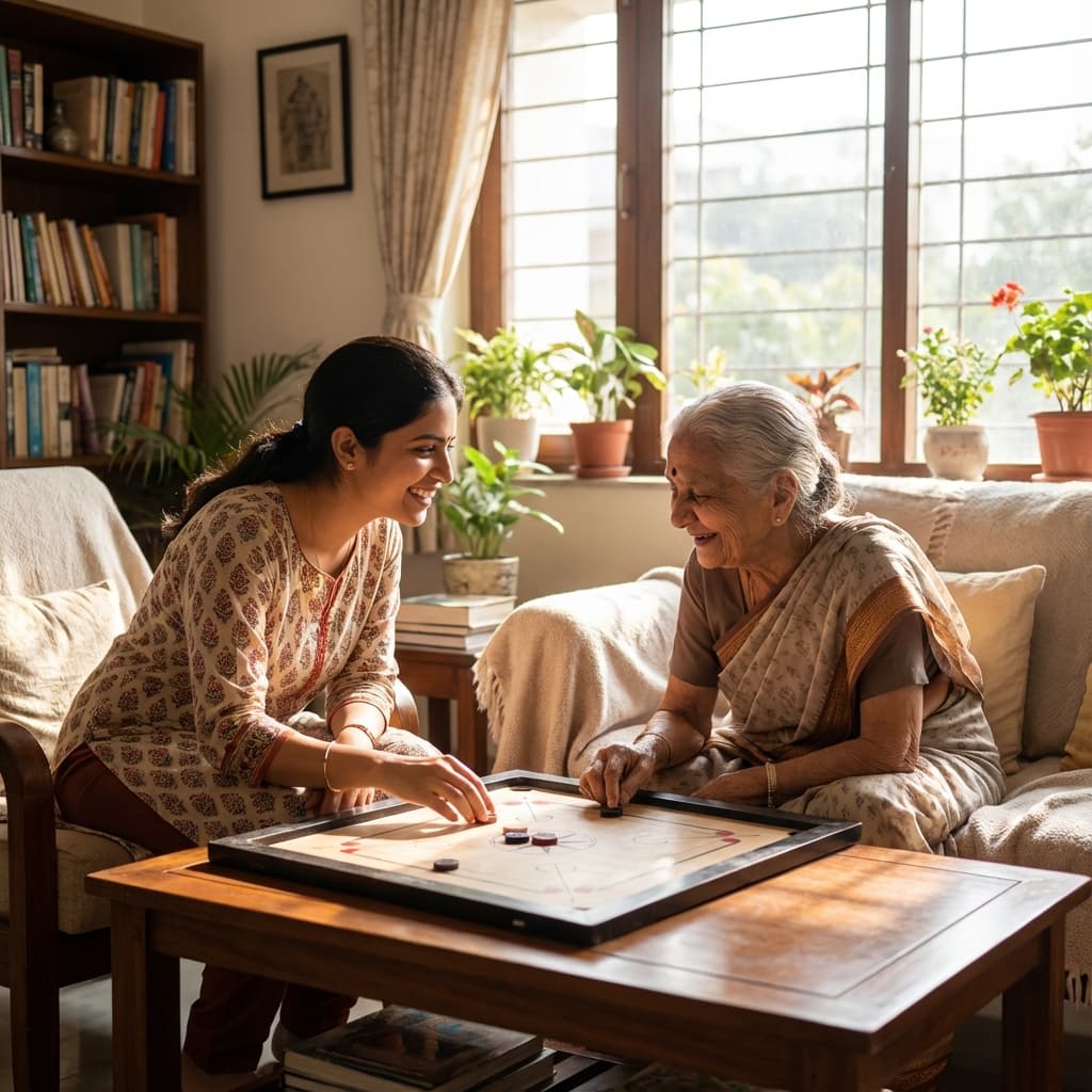 Companion Care - Specialized elderly care service by Dhanvantri Seva in Chennai